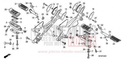 MARCHE CBF1000A de 2010